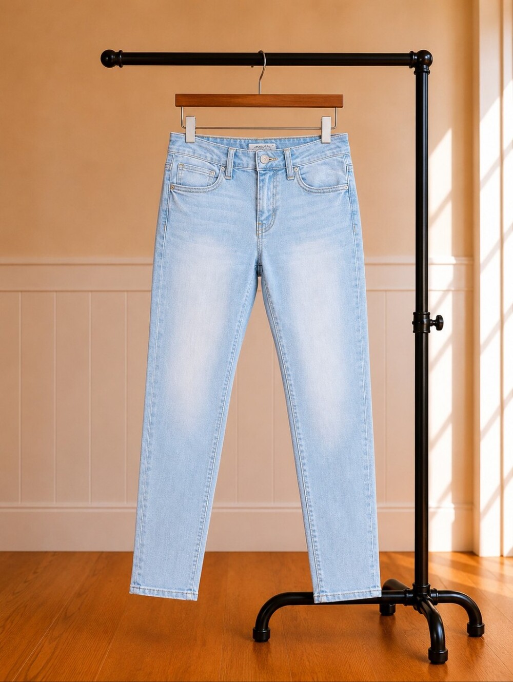 American Eagle Light Wash Women’s Jeggings Super Stretch